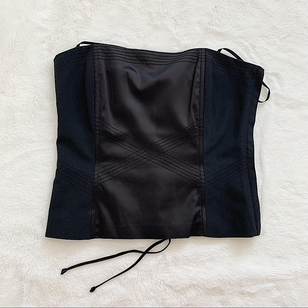 BCBGMAXAZRIA | Black élégant corset